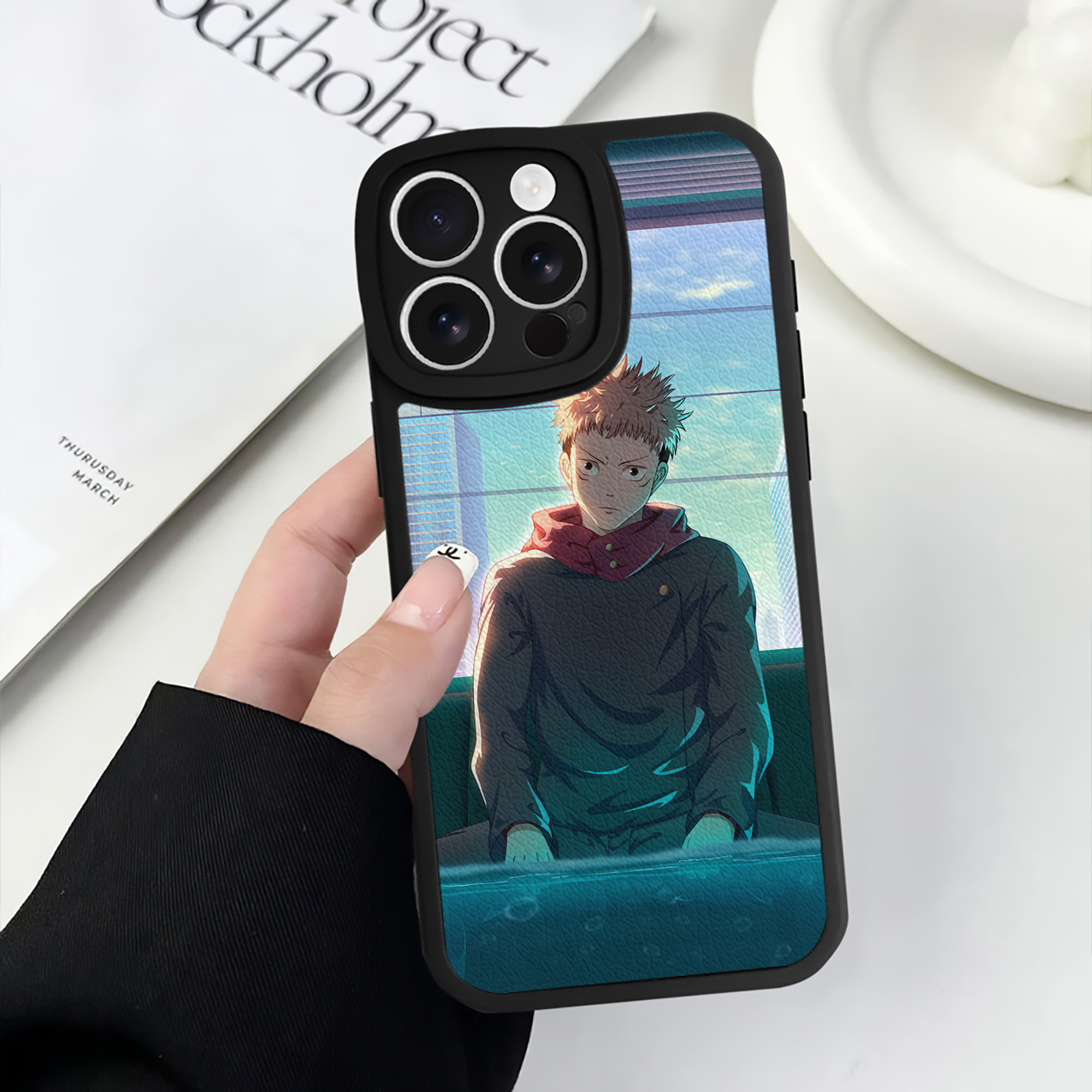 （画像用） SPY×FAMILY间谍家家酒 【iPhone 16シリーズ対応】シリコンスマホケース（レザー調） 材質：シリコン